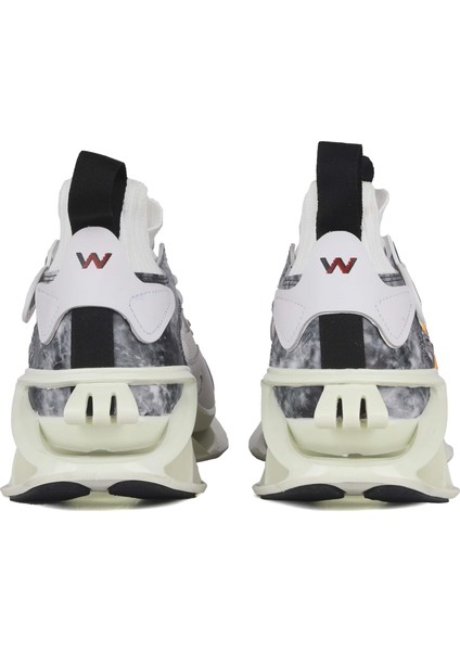 Greed Erkek Sneakers Beyaz Sıyah