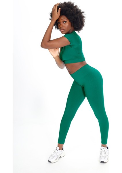 Hera Seamless Tayt Yeşil