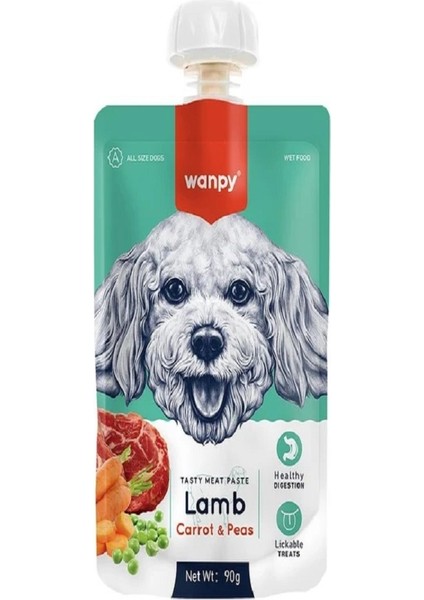 Taze Kuzu-Havuç Köpek Ezme * 10 Adet