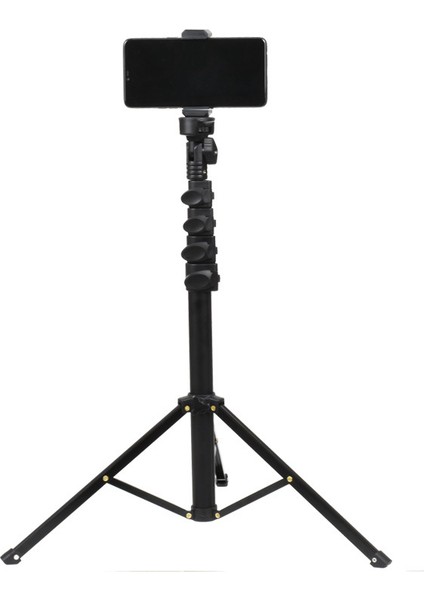 Cep Telefonu Tutacağı Beş Bölmeli Selfi Çubuğu Tripod Cep Telefonu Panoramik Kamera Tutacağı (Yurt Dışından)