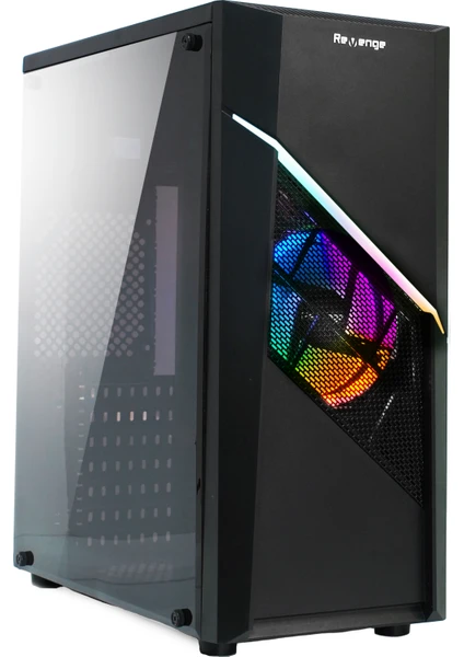 Elegance Rgb Fanlı Akrilik Panel Atx Gaming Oyuncu Kasası