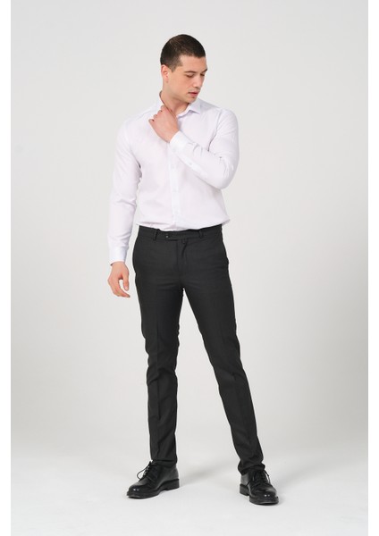 Slim Fit Erkek Kumaş Pantolon