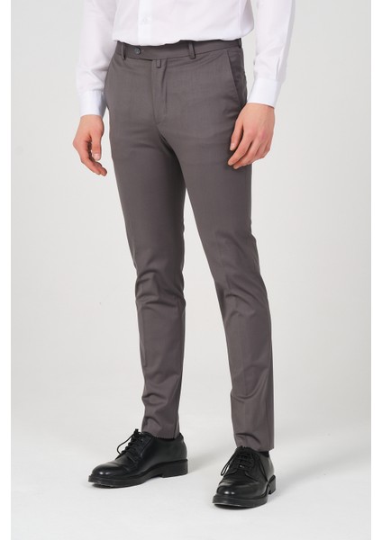 Slim Fit Erkek Kumaş Pantolon