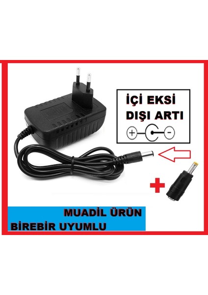Casio CTK120 CTK-130 CTK-149 CTK-150 CTK-230 CTK-300 CTK-330 CTK-401 CTK-411 CTK-431 CTK-450 CTK-451 CTK-470 CTK-471 Klavye Piyano Özel Yapılmış Olarak Gönderilecektir ( Adaptör Ucu Iç - Dışı + )