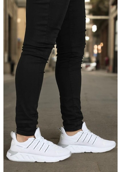 101498123 Sword Beyaz Jel Taban Erkek Günlük Sneaker