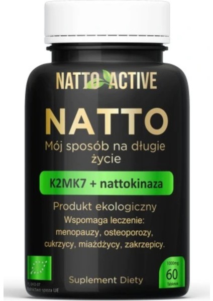 K2mk7 Ve Nattokinase 1.000 Mg 60 Tablet