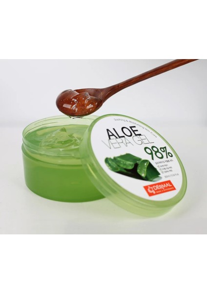 %98 Aloe Vera Jel Saç,cilt Ve Vücut Için Nemlendirici Ve Yatıştırıcı 300 ml