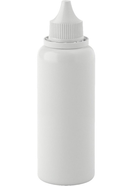 100ML Pe Aseton Şişesi, Boş Şişe, Damlalıklı Şişe, Kozmetik Şişe, 50 Adet