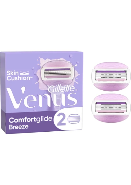 Gillette Venus Comfortglide Breeze 2 Adet Yedek Başlık