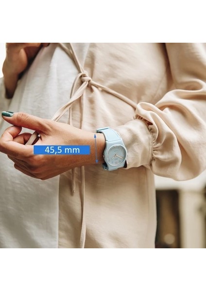 VP34J857Y Su Geçirmez Silikon Kordonlu Kadın Kol Saati modelleri