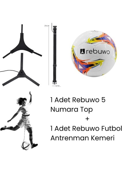Turuncu Futbol Topu + Futbol Antrenman Kemeri fiyatları
