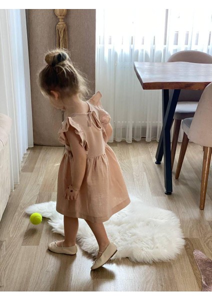 Rainbow Kids Kız Çocuk Müslin Kumaş Elbise fırsatları