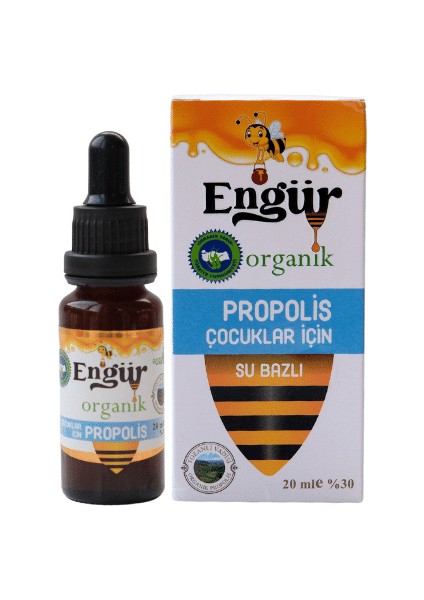 ENGÜR ORGANİK SU BAZLI PROPOLİS 20 ML
