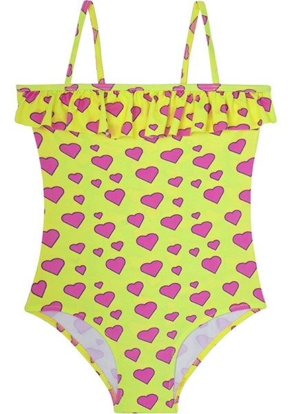 Neon Hearts Swimsuit