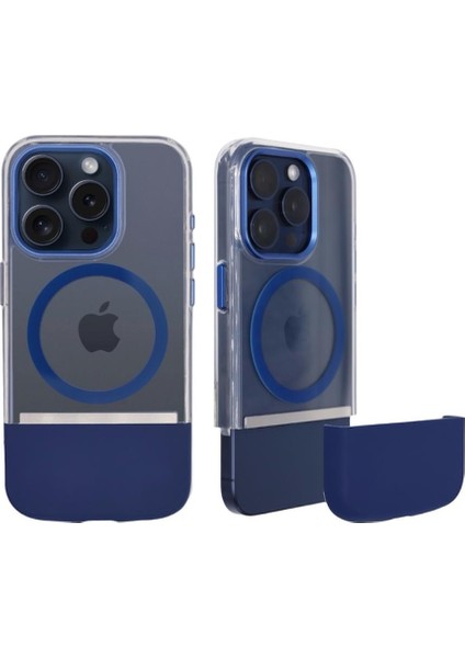 iPhone 15 Pro Max Kılıf Brabus Divine Serisi Magsafeli Çift Renk Kapak