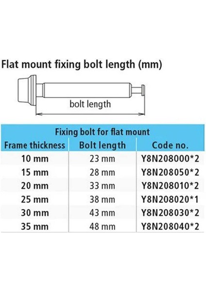 Shımano BR-RS505 15MM C-Tipi Kalıper Tespit Vidası