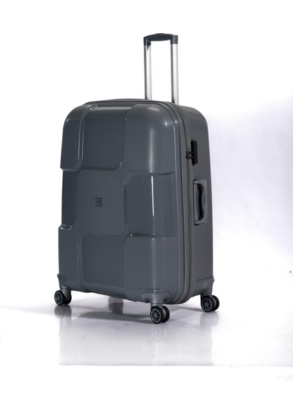 PP501 Dark Grey Valiz 3'lü Set