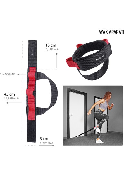 Çok Fonksiyonlu Direnç Egzersiz Seti Gym Resistance Exercise Kit