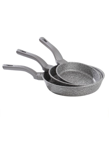 3737 Döküm Granit 3 Parça Tava Seti (20-24-28 Cm) modelleri