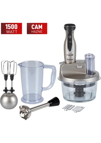 Gelişmiş Teknolojisiyle En Iyi Kesme Açısını Sunan Buz Kırma Özellikli 15 Yıl Onarım Garantili Cam Hazneli 1500 W Blender Seti Gümüş