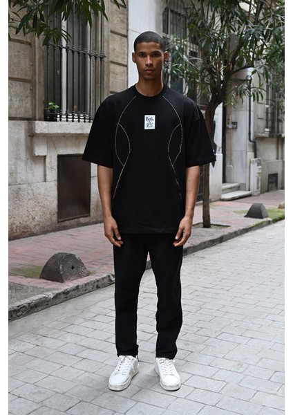 R-5792 Biye Detaylı Süprem Tişört fiyatları