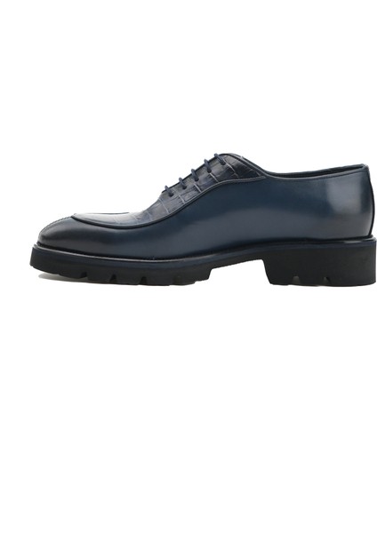 Erkek Lacivert Mevsimlik Casual Deri Spor Ayakkabı modelleri