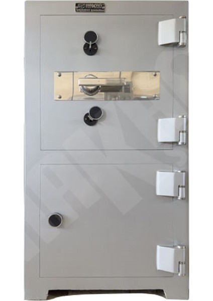 ÖÇK-125 Çift Kapılı Dolaplı Zırhlı Çelik Para Kasası