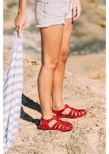 S10258 Biarritz Brillo Sandalet Kırmızı fiyatları