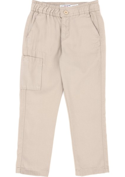 U.S. Polo Assn. Erkek Çocuk Taş Pantolon (Kanvas-Chino) 50282968-VR049