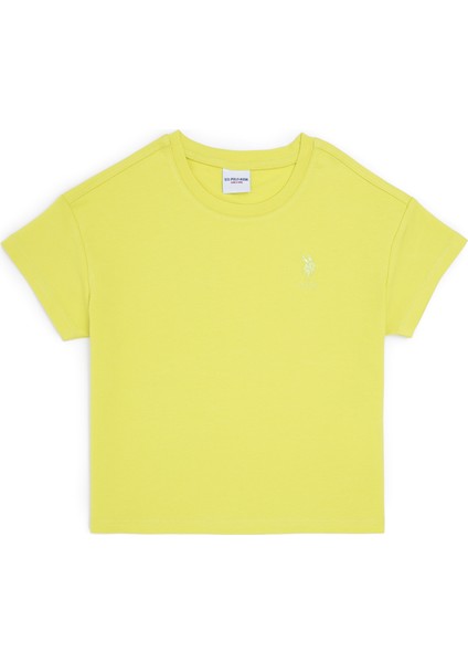 U.S. Polo Assn. Kız Çocuk Fıstık T-Shirt 50288124-VR087