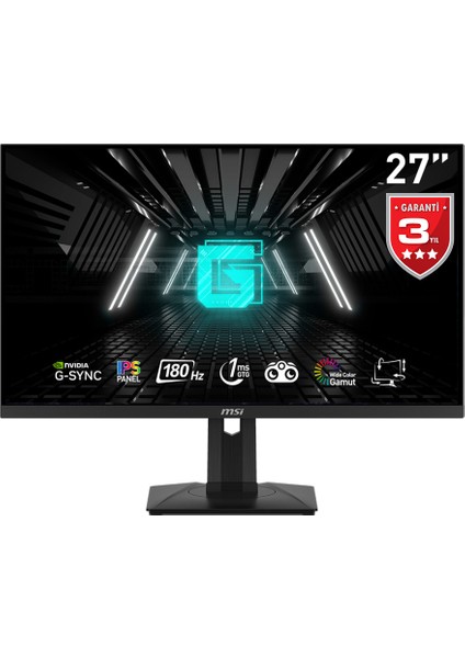 27" G274PF 1920x1080 (FHD) 16:9 FLAT RAPID IPS 180HZ 1MS G-SYNC COMPATIBLE PIVOT GAMING MONITOR