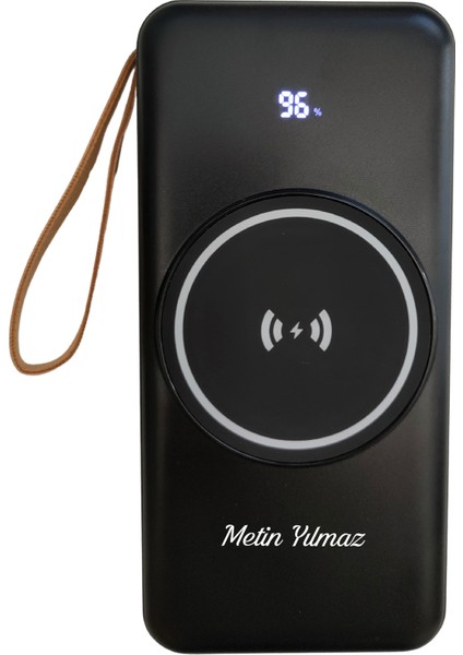 Kişiye Özel Baskılı Benz Magsafe Wireless Powerbank