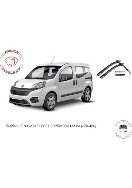 Fiat Fiorino Silecek Takımı 2007-2021 (Cam Sabunu Hediyeli)