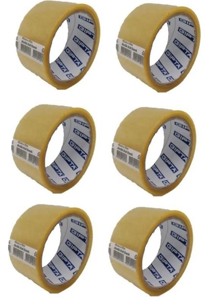 Koli Bandı 45MMX40 Metre Şeffaf Akrilik 4-F241000-5001 - 6 Adet