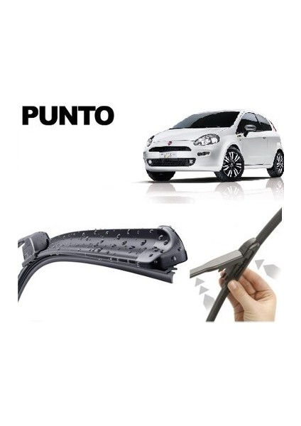 Fiat Punto Silecek Takımı 2007-2017 (Cam Sabunu Hediyeli)