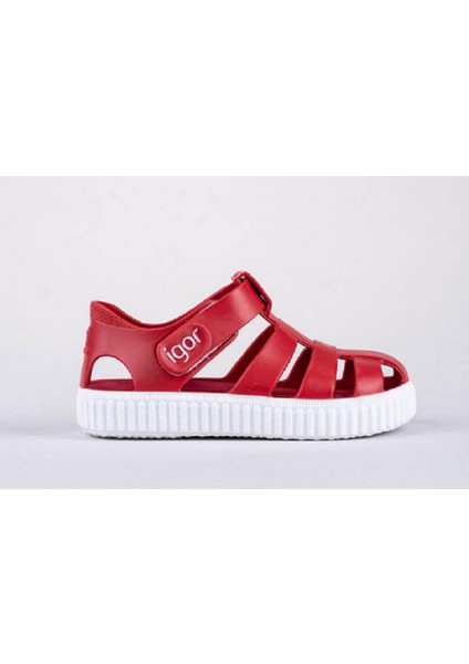 S10289 Nico Çocuk Sandalet Kırmızı