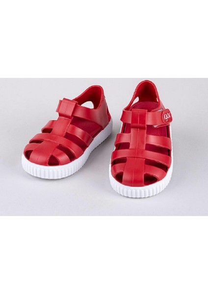 S10289 Nico Çocuk Sandalet Kırmızı