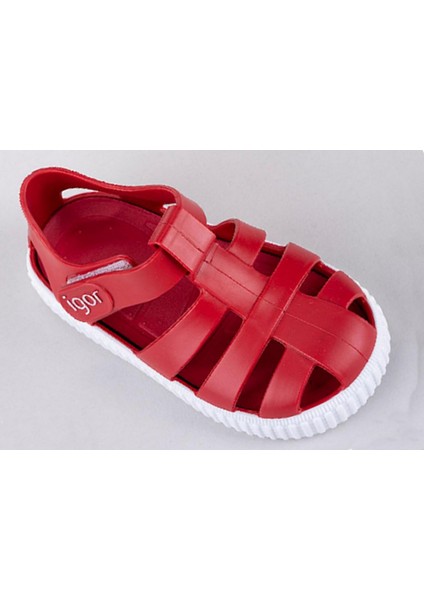 S10289 Nico Çocuk Sandalet Kırmızı