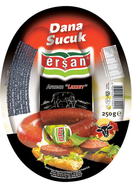 Erşan Vakumlu Kangal Sucuk 250 gr