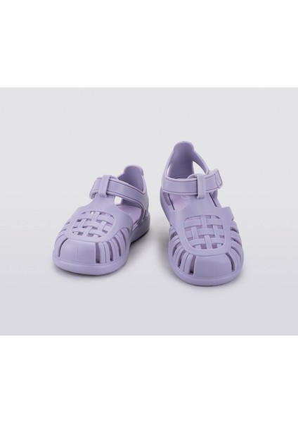 Tobby Solid Çocuk Mor Sandalet