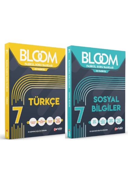 7. Sınıf Bloom Türkçe - Sosyal Bilgiler Fasikül Soru Bankası 2 Kitap