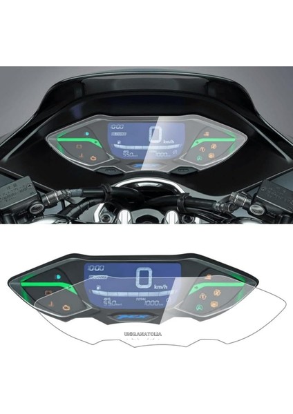 Honda Pcx 2021 2022 2023 2024 Gösterge Panel Uyumlu Nano Ekran Koruyucu