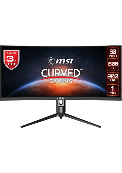 Optix MAG301CR2 29.5” 1ms 200Hz FreeSync Premium VA WFHD Curved Gaming (Oyuncu) Monitör