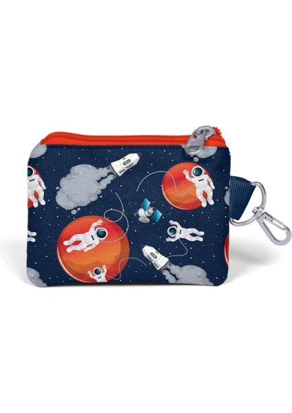 Kids Lacivert Mavi Astronot Desenli Bozuk Para Çantası 21919 fiyatları