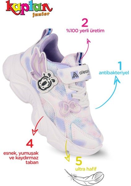 Kız Çocuk Spor Sneaker Yürüyüş Ayakkabı Palsk 505