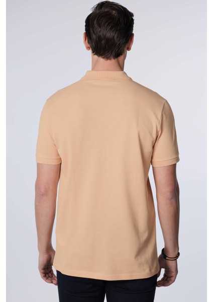 Erkek Slim Fit Dar Kesim Pamuk Düz Pike Krem Polo Yaka Tişört indirimleri