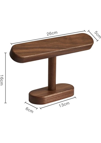 Saat ve Takı Standı 26CM Eninde ve 16CM Yüksekliğindedir. 1.sınıf Çam Ağacı Kullanılarak Imal Edilmiştir. Su Bazlı Vernik ile Renklendirilmiştir