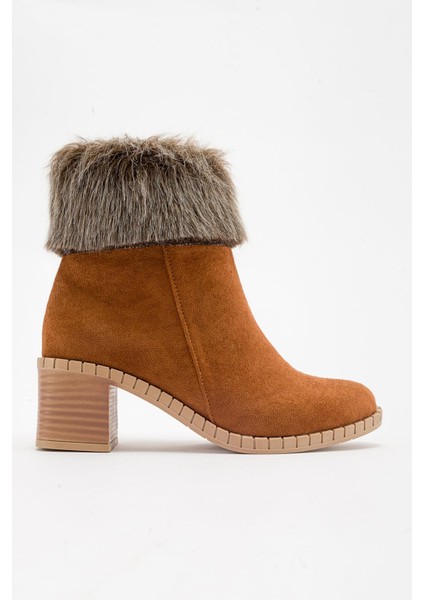 Kadın Kürklü Bot TABA SÜET fiyatları