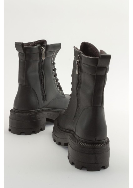 Bağcıklı Kadın Bot SİYAH CİLT fırsatları