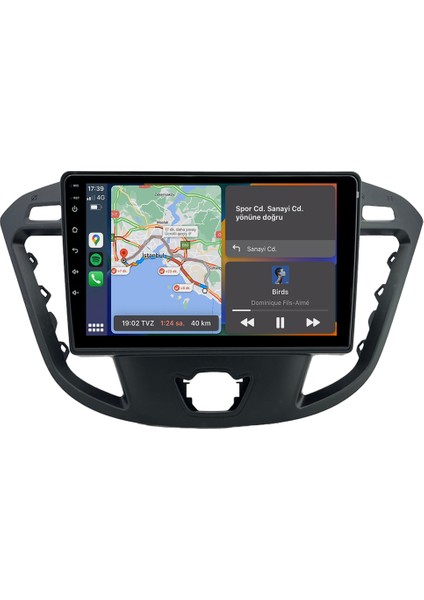 Ford Custom (2015-2018) Android 14 Multimedya Carplay 10 Inch 4 GB Ram / 64 GB Hafıza CRV-4114XD
